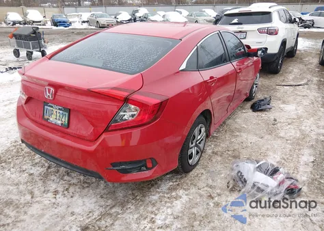 2017 Honda Civic Lx z USA, uszkodzony, nr VIN 2HGFC2F52HH519656